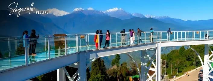 Pelling skywalk over the Himalayas