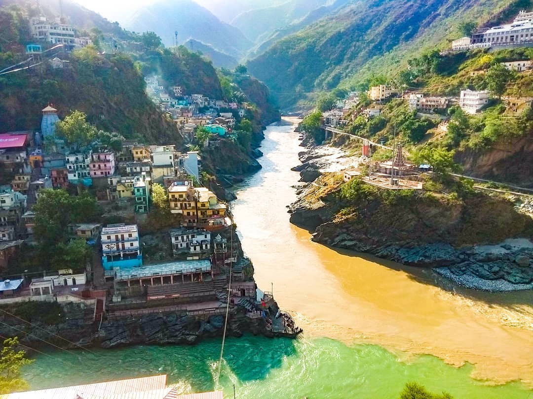 Devprayag confluence — Uttarakhand